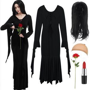 9422 Halloween Costumes For Vintage Gothic Addams Family